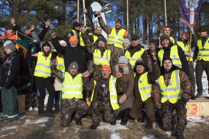 Kruoslovys nūvoda medinīku sporta svātki 2025, Aulejā, Nitišku cīmā