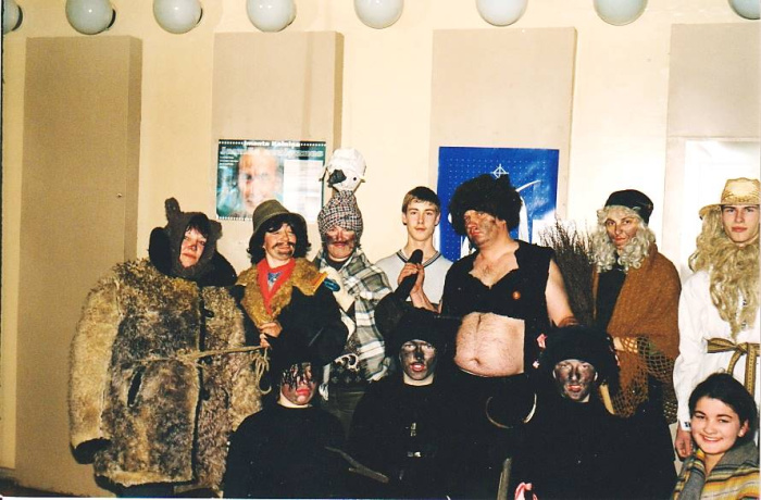 IV Storptautyskajā masku tradiceju festivalā Daugovpilī. 2003. goda 22.,23 .februars